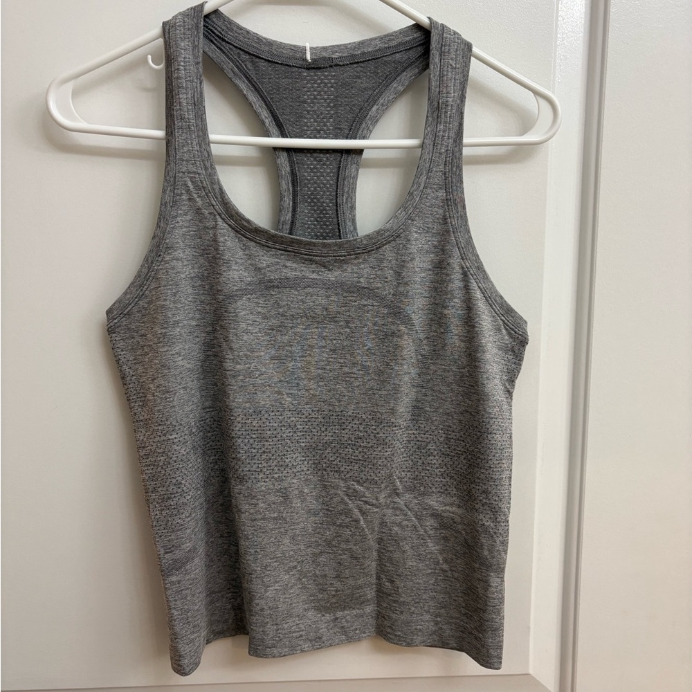 Lululemon Athletica Heather Gray Tank Top